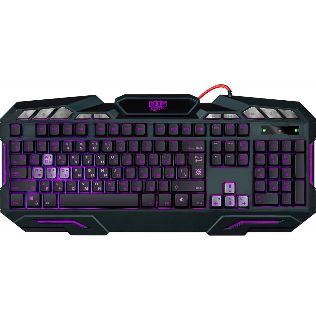 Клавіатура Defender Doom Keeper GK-100DL RU (45100) - зображення 4