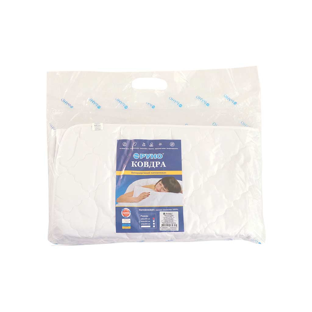 Ковдра Руно силіконова Легкість біла 200х220 см (322.52СЛКУ_Білий) - зображення 8