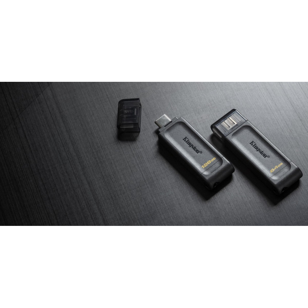 USB флеш накопичувач Kingston 256GB DataTraveller 70 USB 3.2 / Type-C (DT70/256GB) - изображение 7