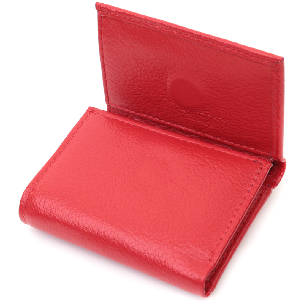 Портмоне ST Leather З натуральної шкіри Червоне (22729) - изображение 5