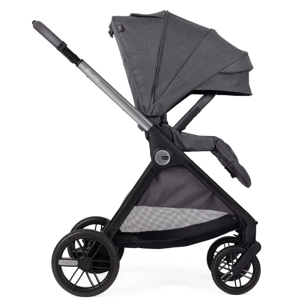 Коляска Chicco 2 в 1 Bellagio Темно-сіра (2900990878017) (87136.45.01) - зображення 5