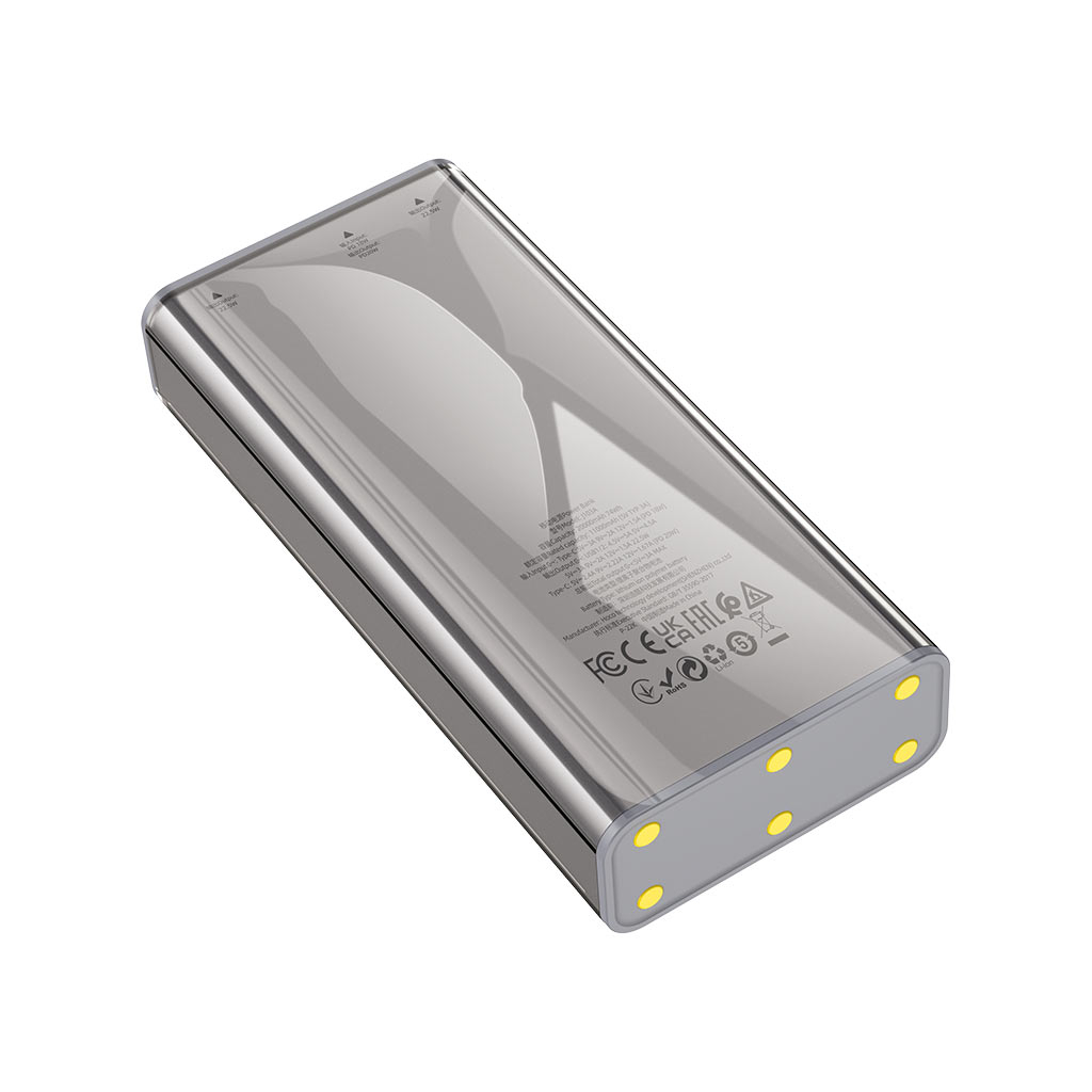 Батарея універсальна HOCO 20000mAh, 22.5W, Black (J103A / 45366) - зображення 5