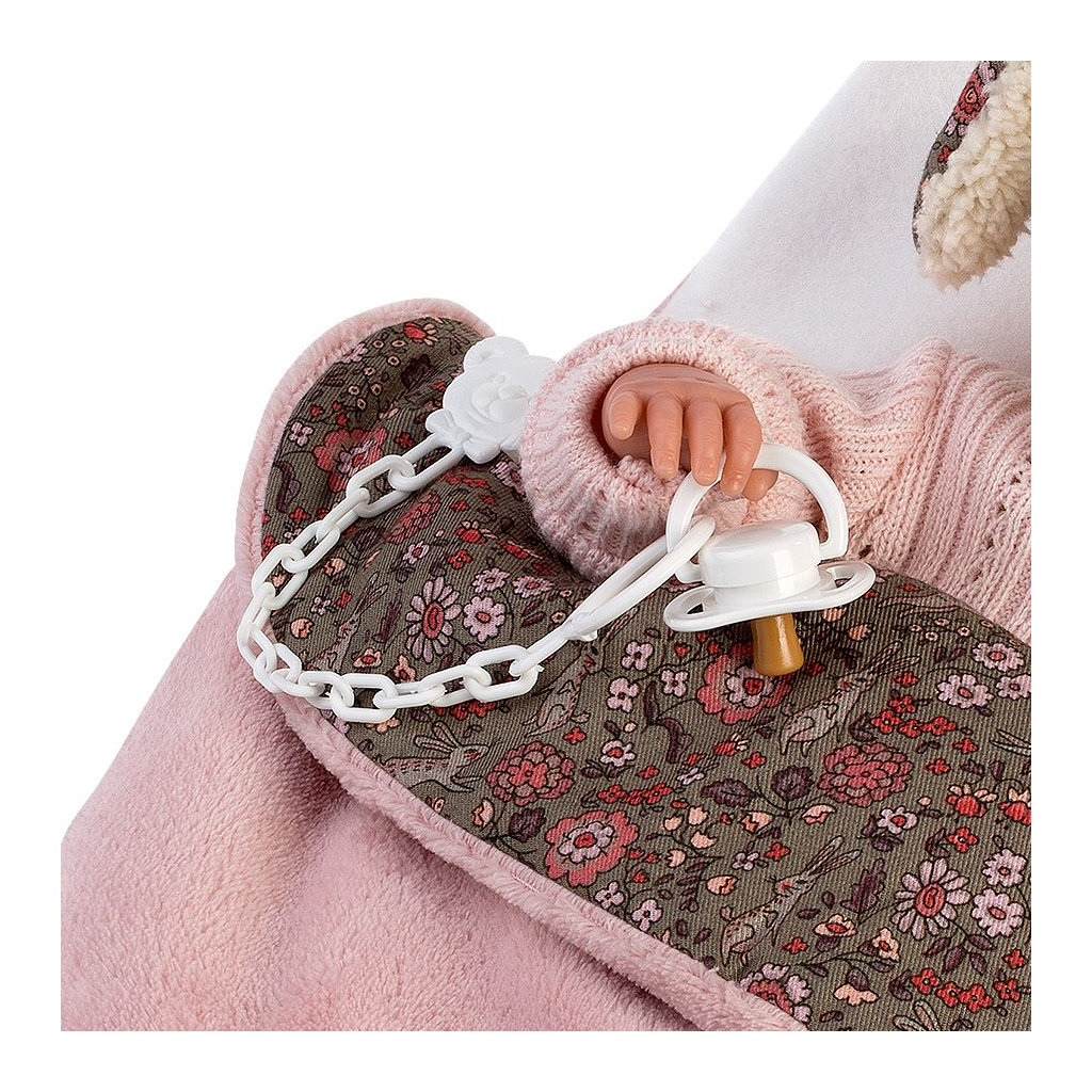 Пупс Llorens Mimi sonrisas saquito carro, 42 см (74010) - зображення 5