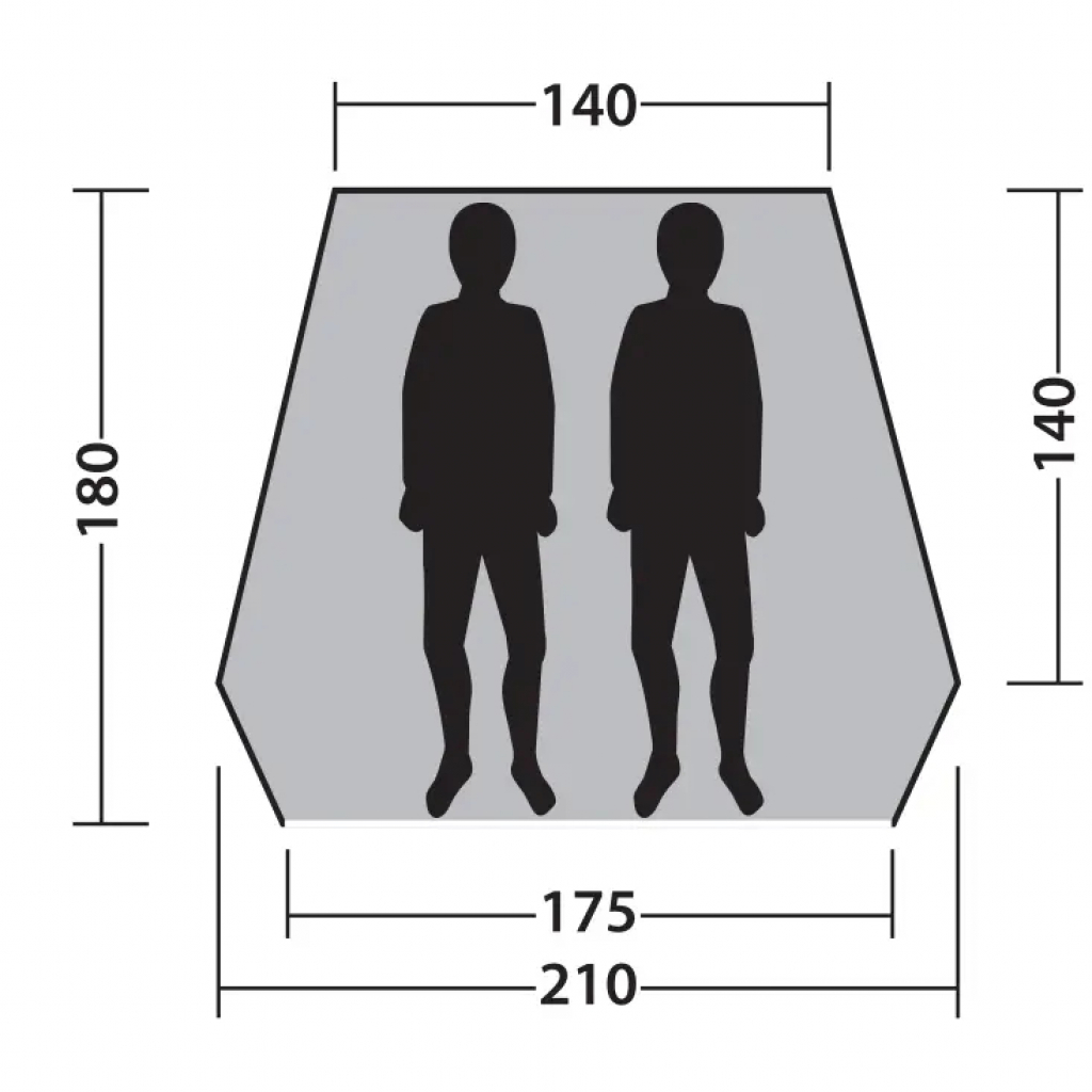 Тент Outwell Beach Shelter Compton Blue (929011) - зображення 6