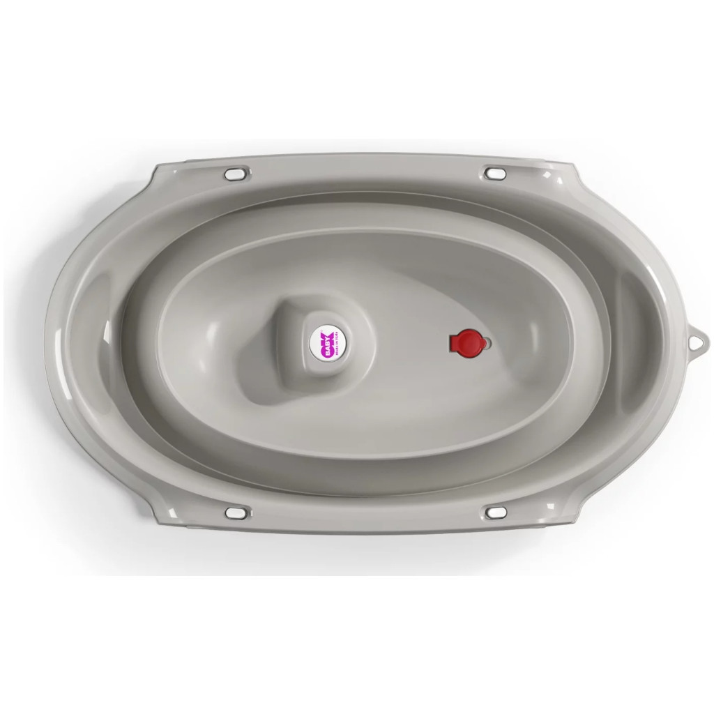 Ванночка Ok Baby анатомічна Onda Slim, сірий (38952300) - зображення 2