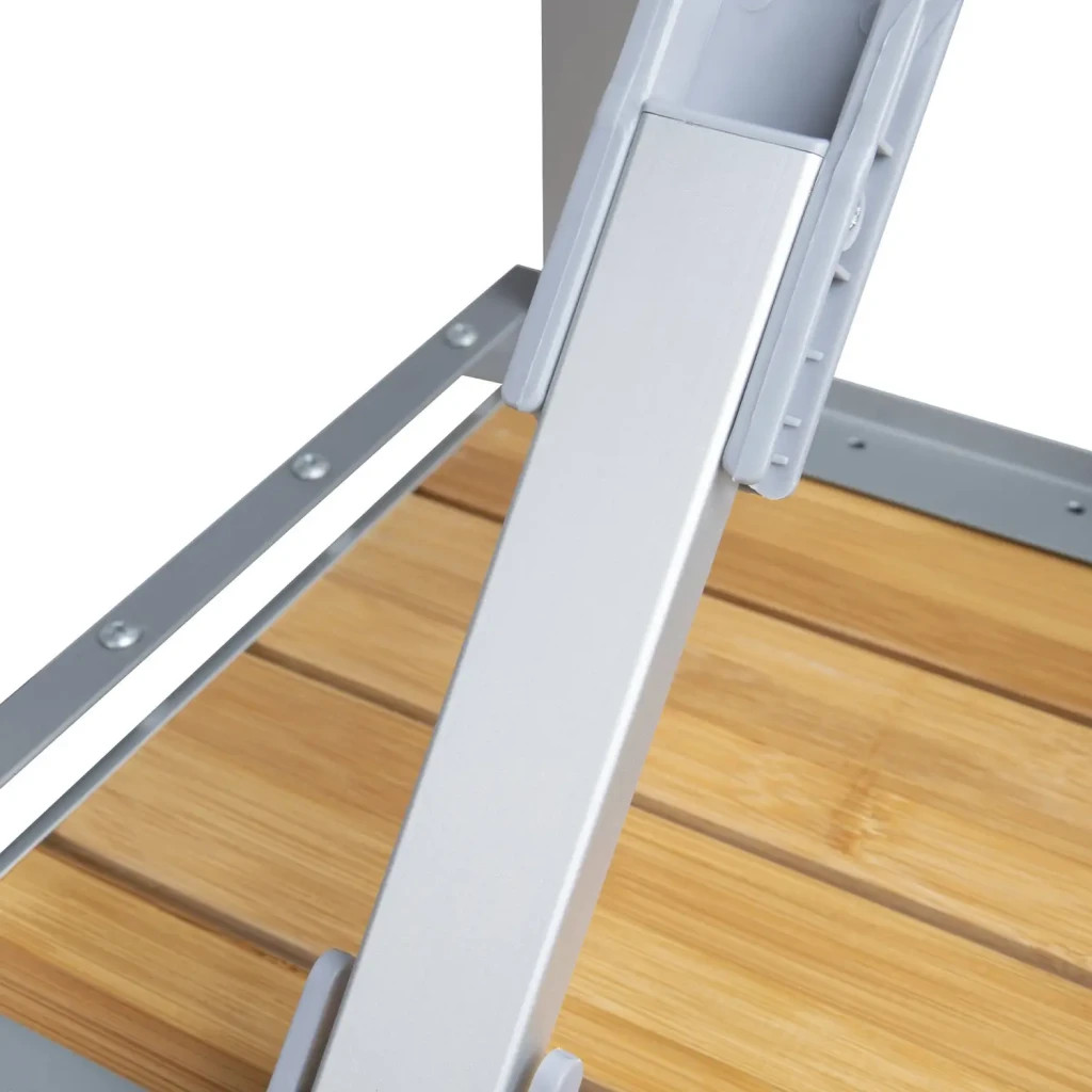 Туристичний стіл Bo-Camp Bamboo Brown/Silver (1404800) - зображення 9