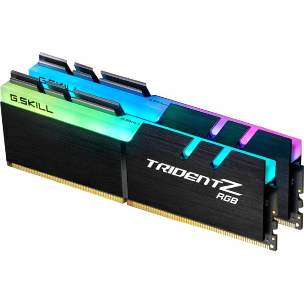 Модуль пам'яті для комп'ютера DDR4 64GB (2x32GB) 3600 MHz Trident Z RGB G.Skill (F4-3600C18D-64GTZR) - зображення 2