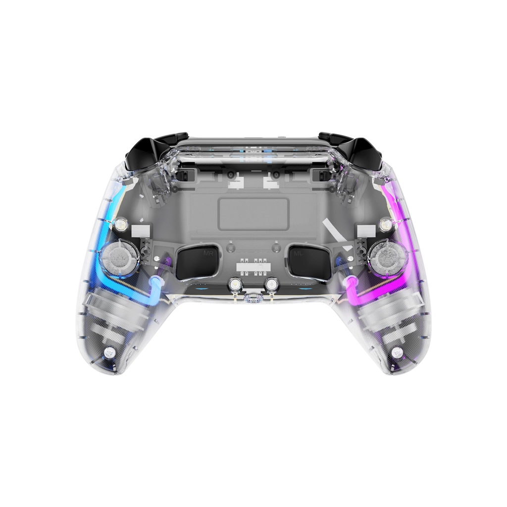 Геймпад GamePro GPS13T BT 5.3/USB/PC/iOS/Android/PS3/PS4 RGB Transparent (GPS13T) - изображение 3