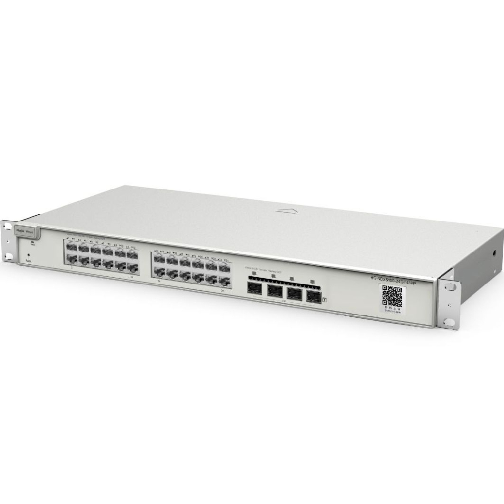 Комутатор мережевий Ruijie Networks RG-NBS5100-24GT4SFP - зображення 3
