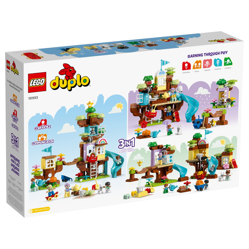 Конструктор LEGO DUPLO Будиночок на дереві 3 в 1 (10993) - зображення 9
