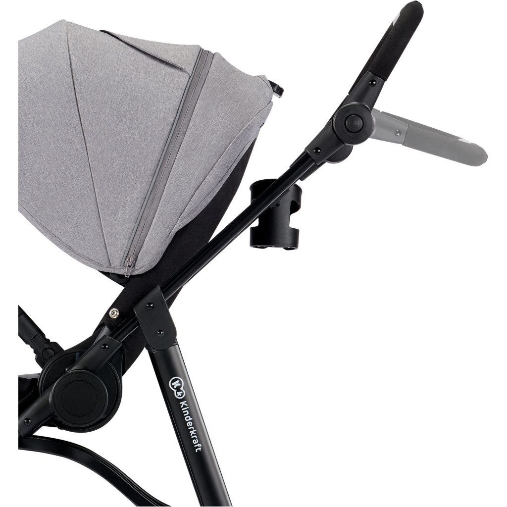 Коляска Kinderkraft Vesto Gray (KSVEST00GRY0000) (5902533916566) - зображення 10
