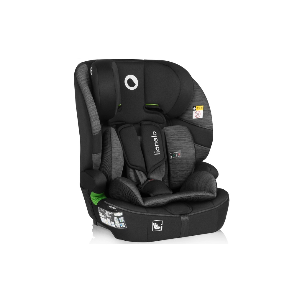 Автокрісло Lionelo Billy I-size Black Grey (LO-BILLY I-SIZE BLACK GREY) - зображення 2