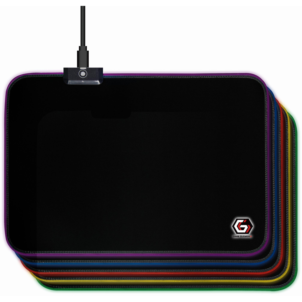 Килимок для мишки Gembird MP-GAMELED-M - зображення 1