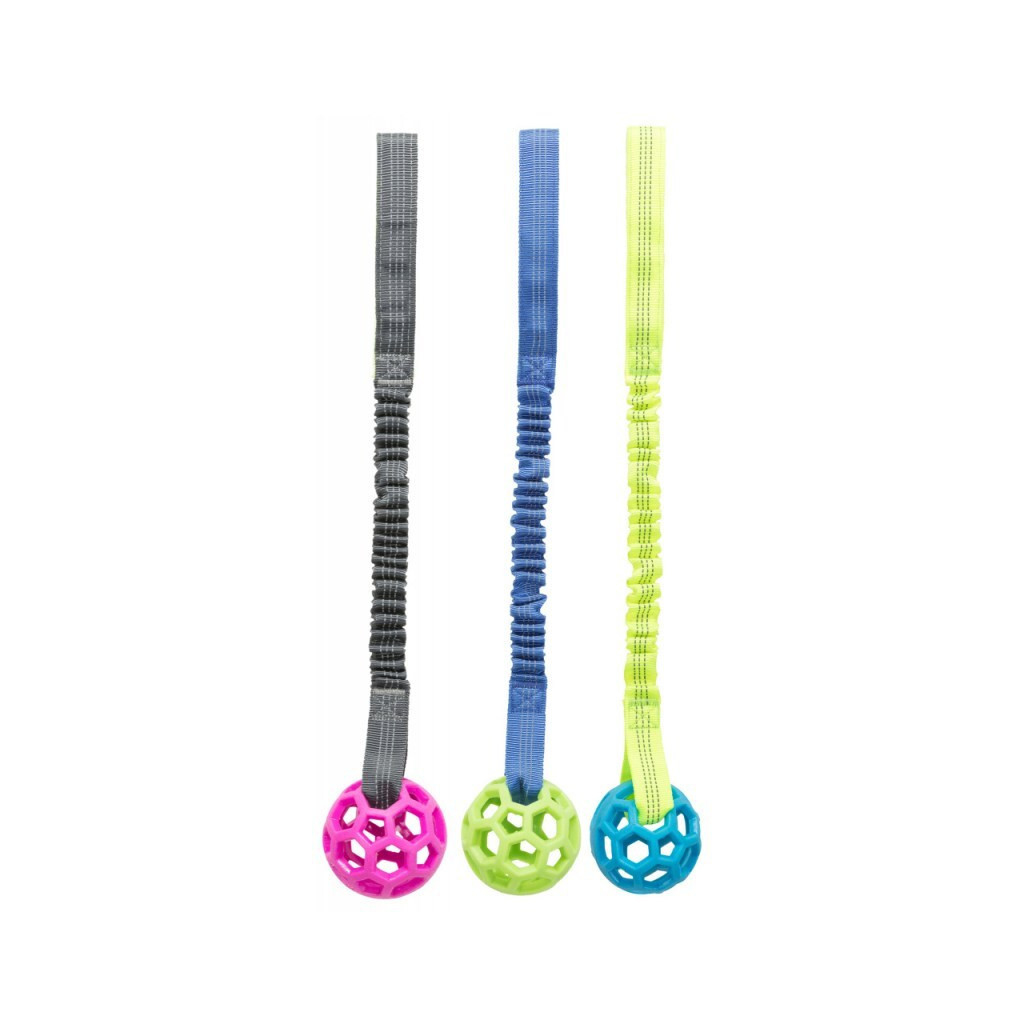 Іграшка для собак Trixie Bungee Tugger з м'ячем 7/48 см (4011905328690) - зображення 7