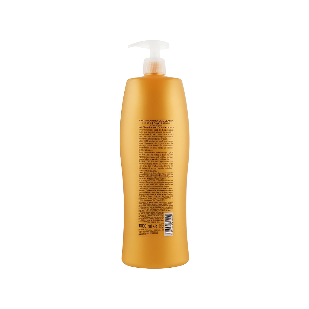 Шампунь Brelil Bio Traitement Cristalli d'Argan олія Аргани та Алое 1 л (8011935067299) - зображення 2