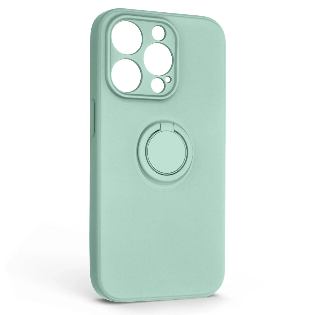 Чохол до мобільного телефона Armorstandart Icon Ring Apple iPhone 14 Pro Mint (ARM68716) - зображення 1
