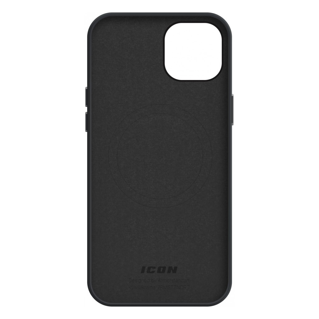 Чохол до мобільного телефона Armorstandart ICON2 MagSafe Apple iPhone 15 Plus Black (ARM72735) - зображення 2