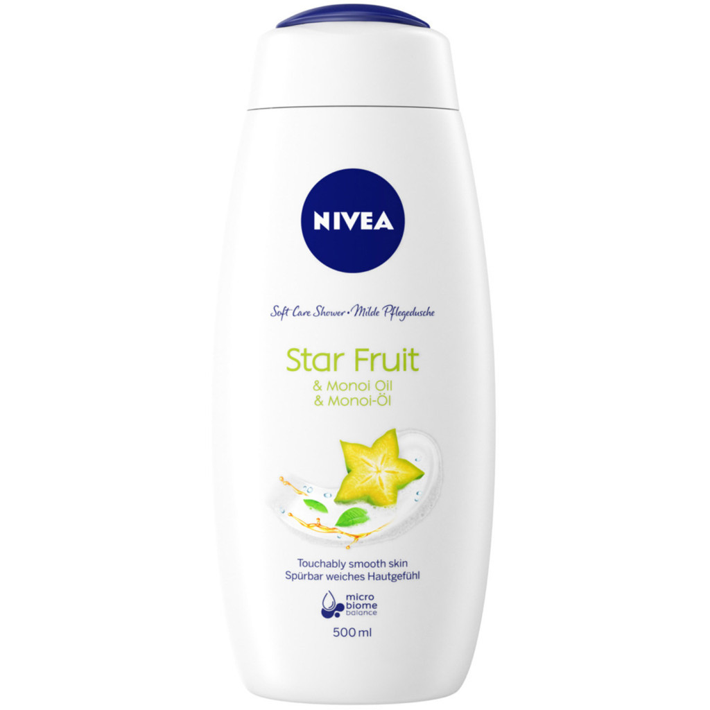 Гель для душу Nivea Крем та Карамболь з олією моної 500 мл (9005800317892/4006000009186) - зображення 1