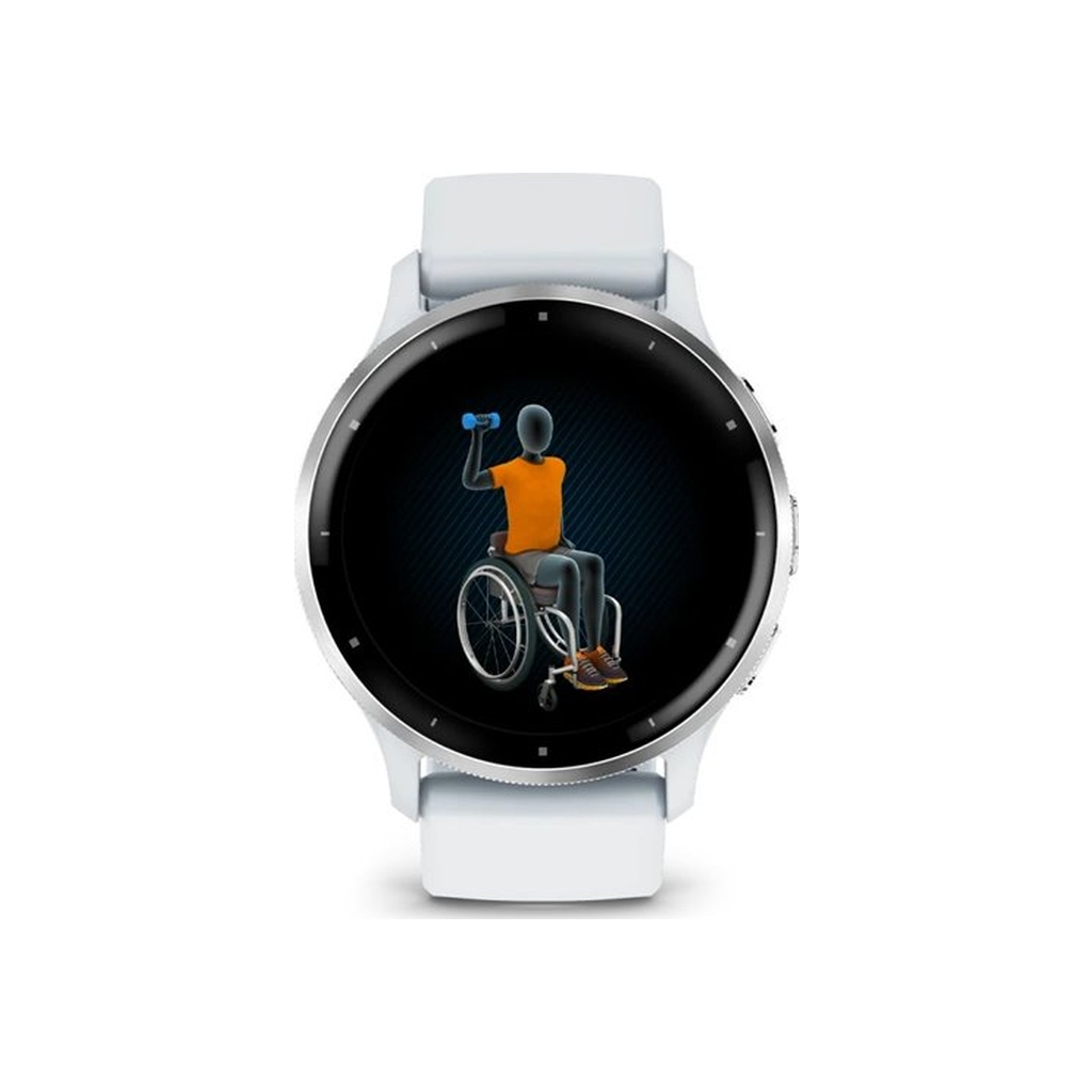 Смарт-годинник Garmin Venu 3, Whitestone + Passivated, GPS (010-02784-00) - зображення 8
