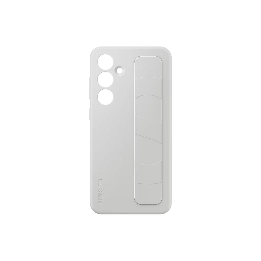 Чохол до мобільного телефона Samsung Galaxy S24 FE (S721) Standing Grip Case grey (EF-GS721CJEGWW) - зображення 5