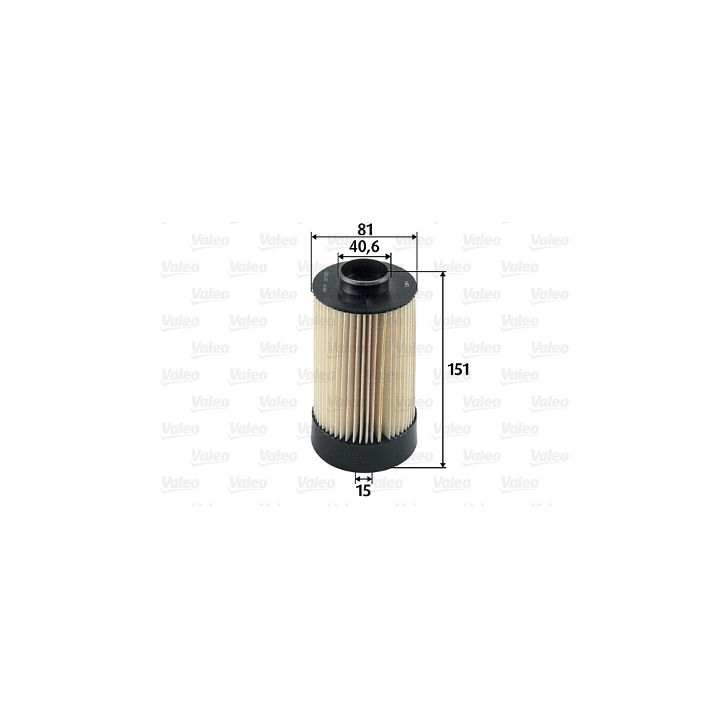 Фільтр паливний Valeo 587935 - зображення 1