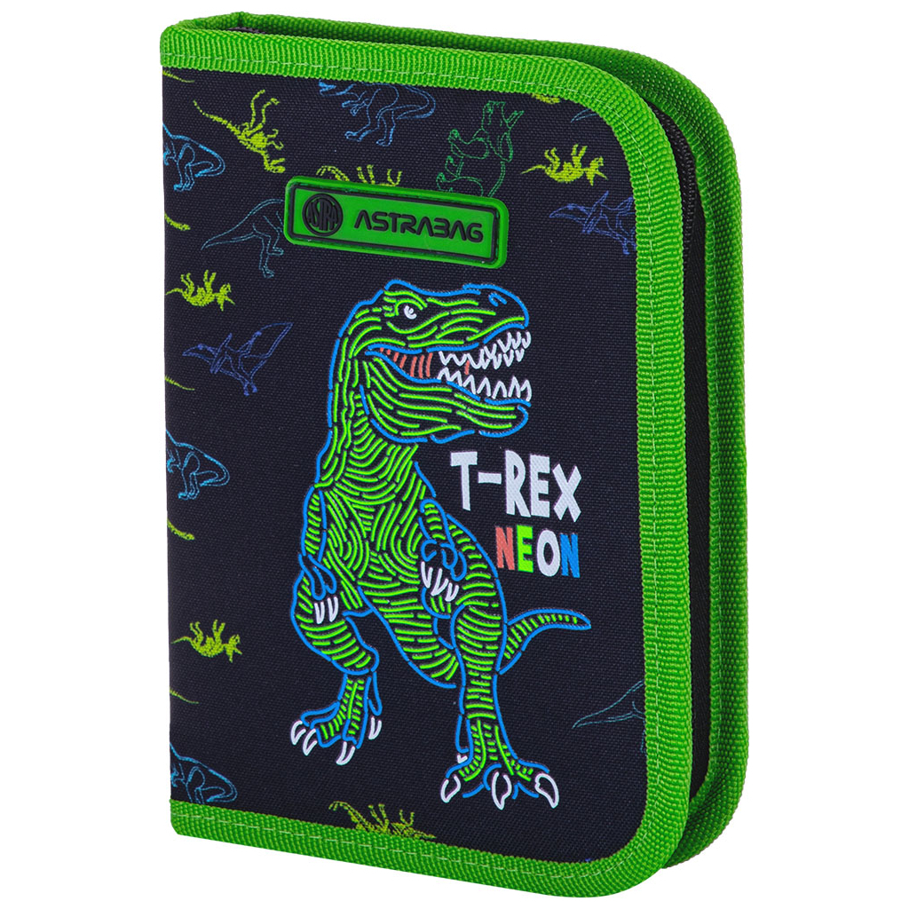 Пенал Astrabag AC1 T-Rex neon (503023018) - зображення 2