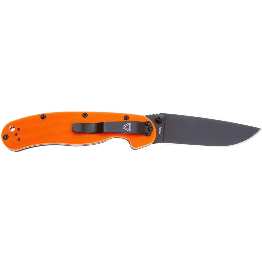 Ніж Ontario Knife RAT II AUS-8 Orange, Black Blade (ON8861OR) - зображення 2