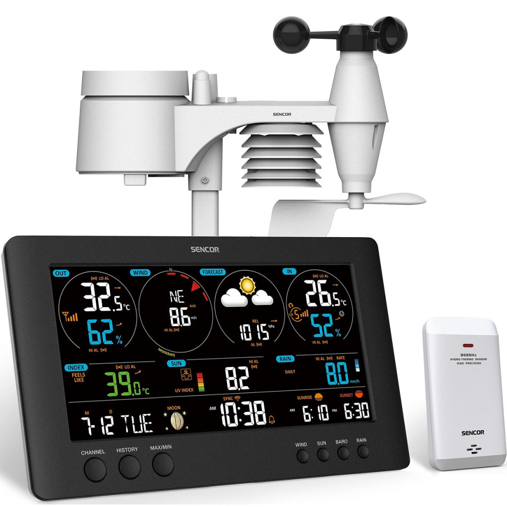 Метеостанція Sencor SWS12500WIFI - зображення 1