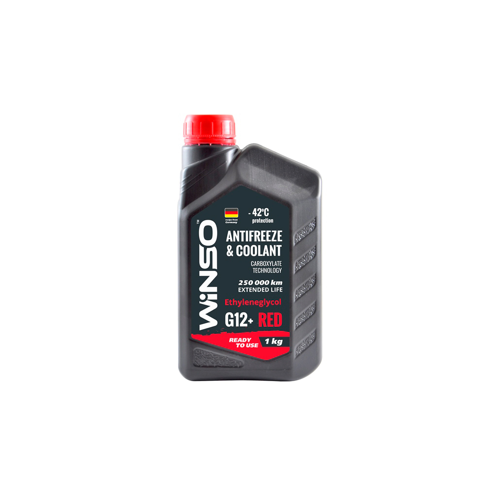 Антифриз WINSO WINSO RED G12+ red 1kg (880920) - зображення 1