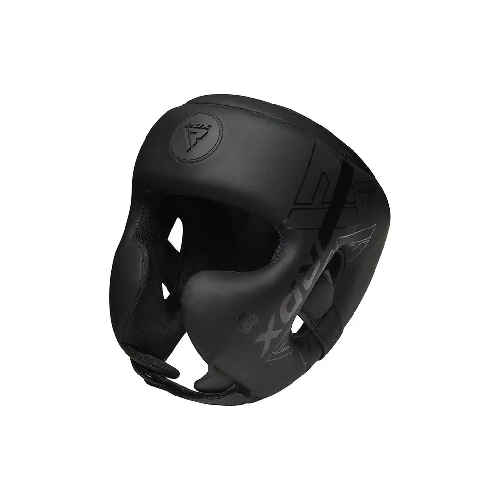 Боксерський шолом RDX F6 KARA Matte Black XL (HGR-F6MB-XL) - зображення 5