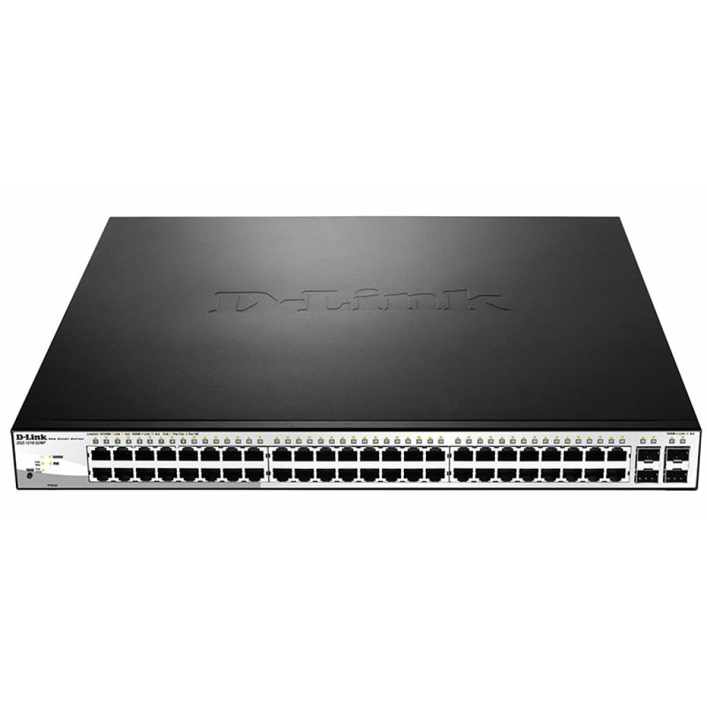 Комутатор мережевий D-Link DGS-1210-52MP - зображення 1