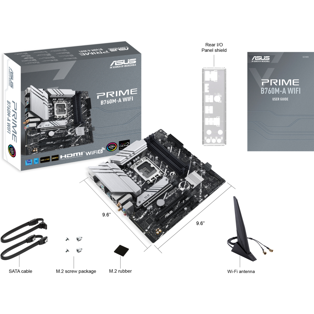 Материнська плата ASUS PRIME B760M-A WIFI - зображення 7