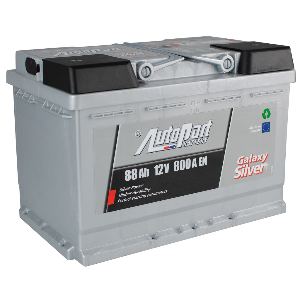 Акумулятор автомобільний AutoPart 88 Ah/12V Silver (ARL088-S005) - зображення 1