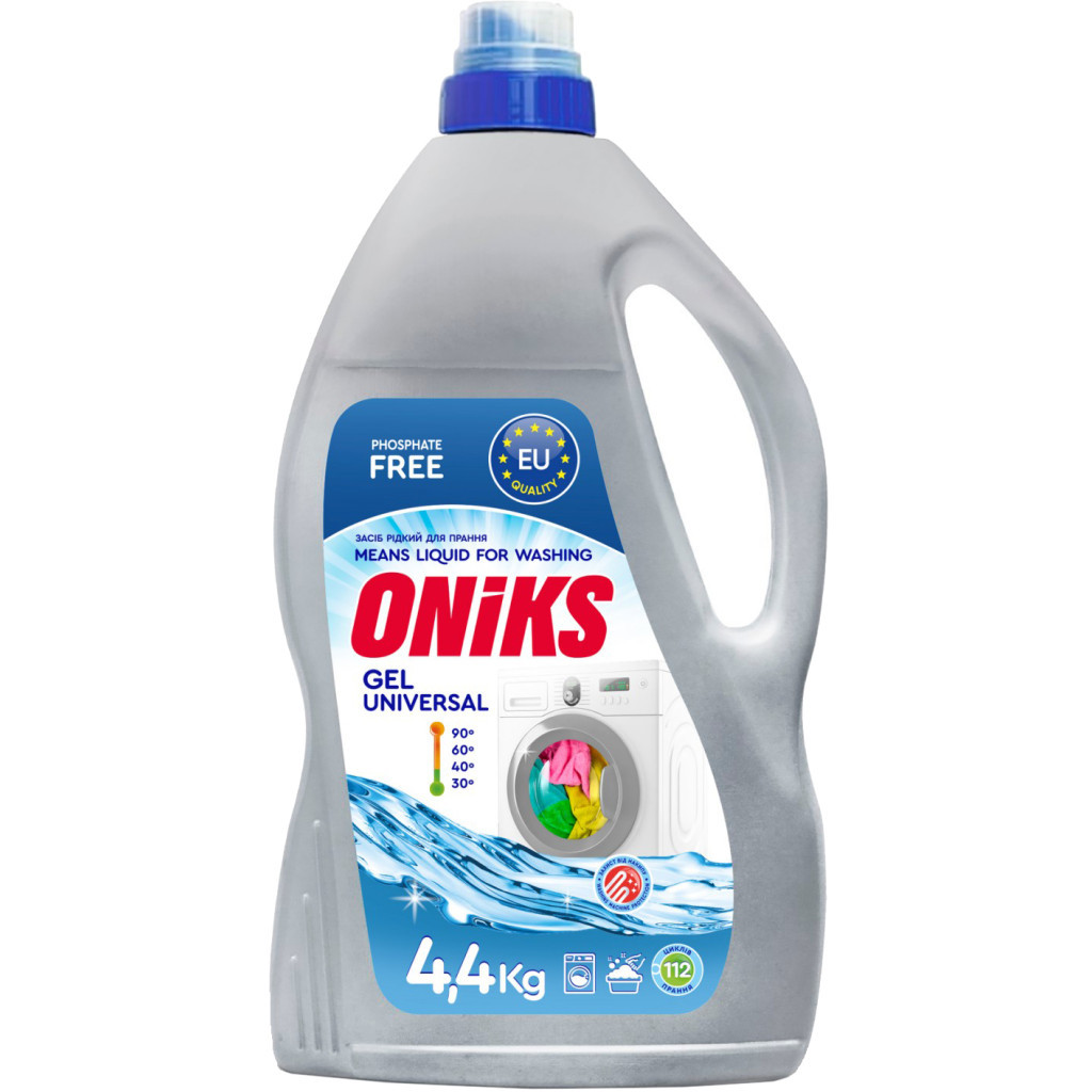 Гель для прання Oniks Universal 4.4 кг (4820191760899) - зображення 1
