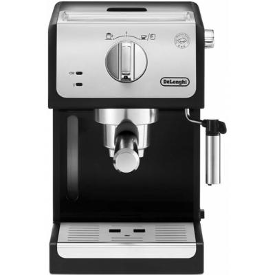 Ріжкова кавоварка еспресо DeLonghi ECP 33.21 BK Silver (ECP33.21BKSilver) - зображення 2