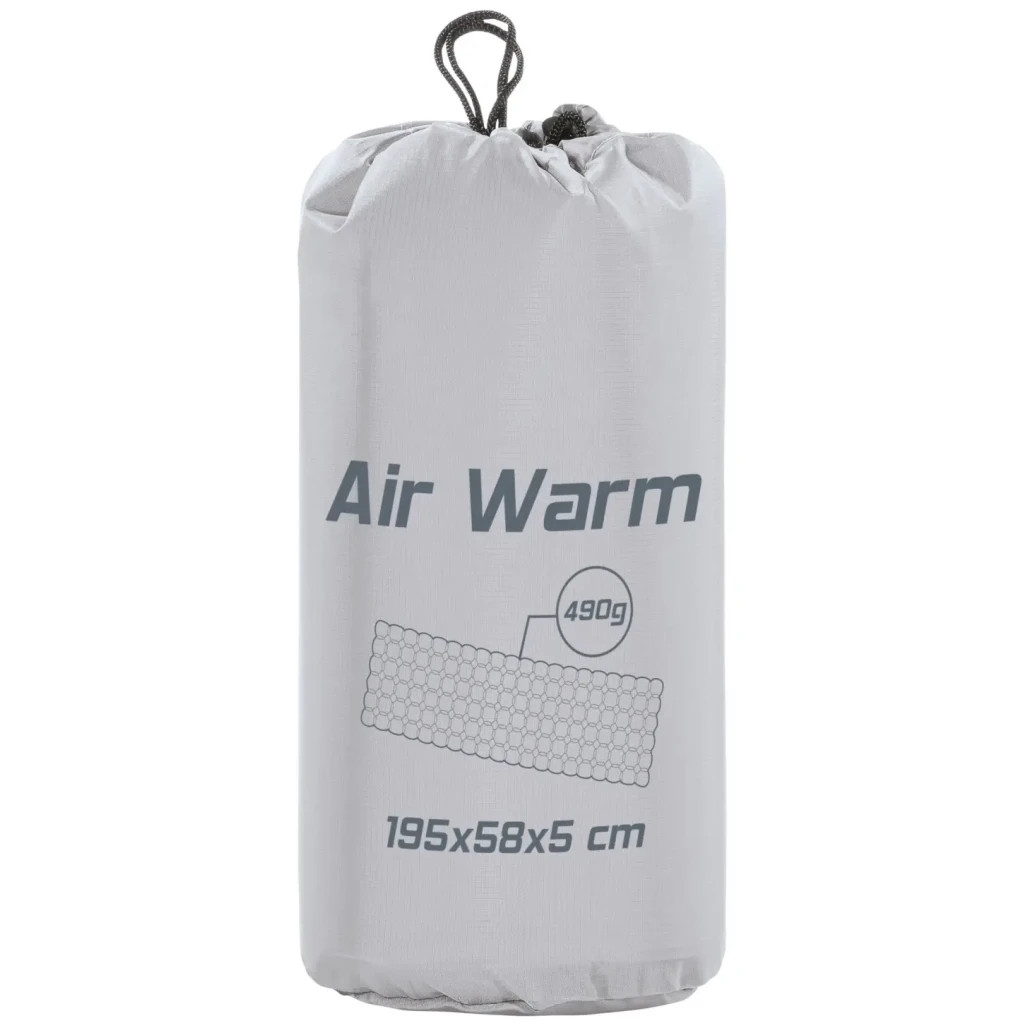 Туристичний килимок Ferrino надувний Air Warm Mat Grey (78248OII) (930660) - зображення 7