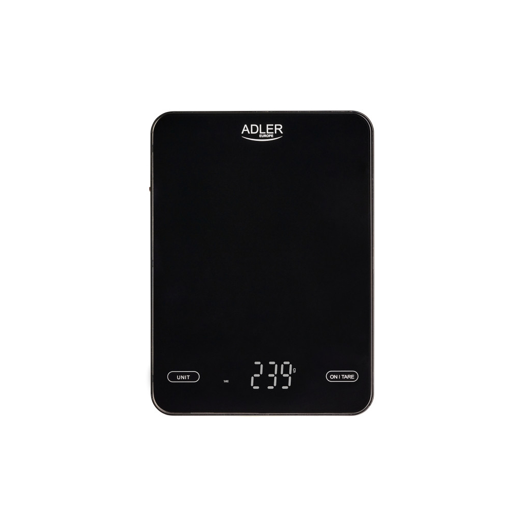 Ваги кухонні Adler AD 3177 black - зображення 1