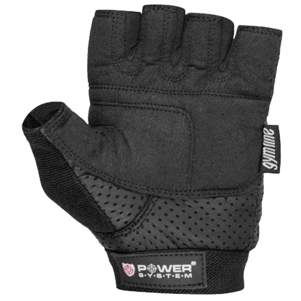 Рукавички для фітнесу Power System Power Grip PS-2800 S Black/Red (PS-2500_S_Black-red) - зображення 2