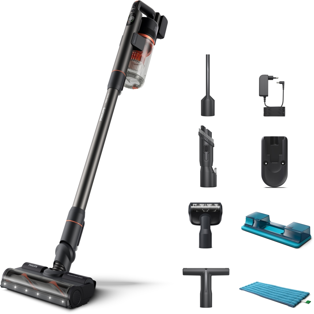Пилосос Philips безпровідний Aqua Plus, 7000 Series, конт пил -0.6л, автон. робота д (XC7055/01) - зображення 1