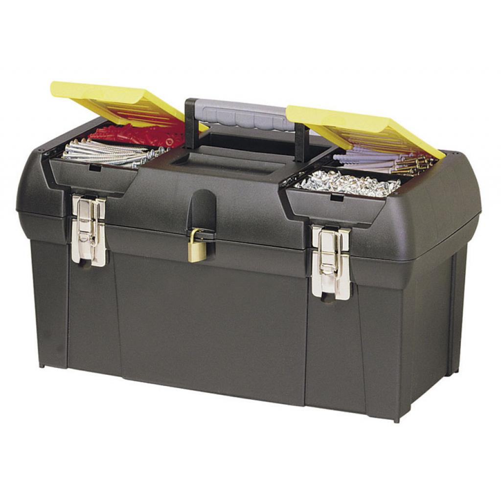 Ящик для інструментів Stanley 31,8x17,8x13см металевий замок (1-92-064) - зображення 2