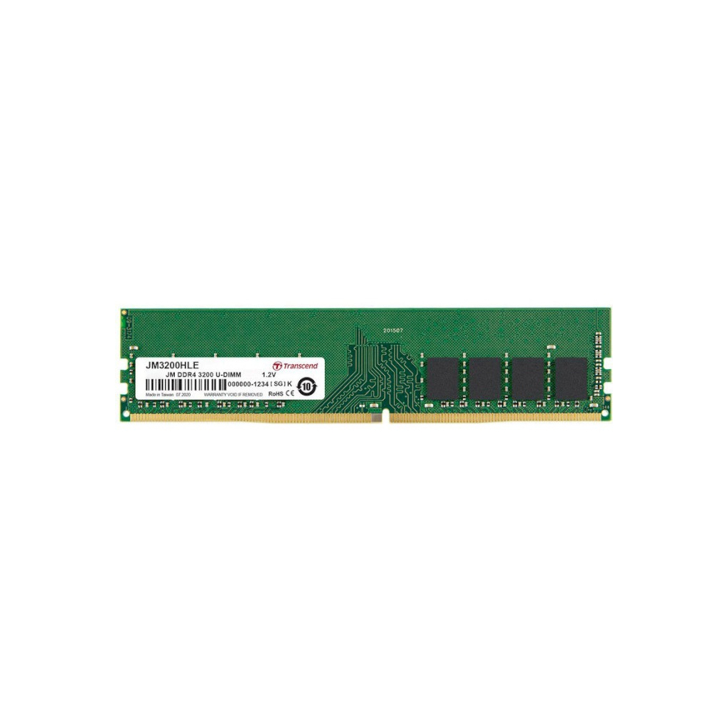Модуль пам'яті для комп'ютера DDR4 32GB 3200 MHz Transcend (JM3200HLE-32G) - зображення 1