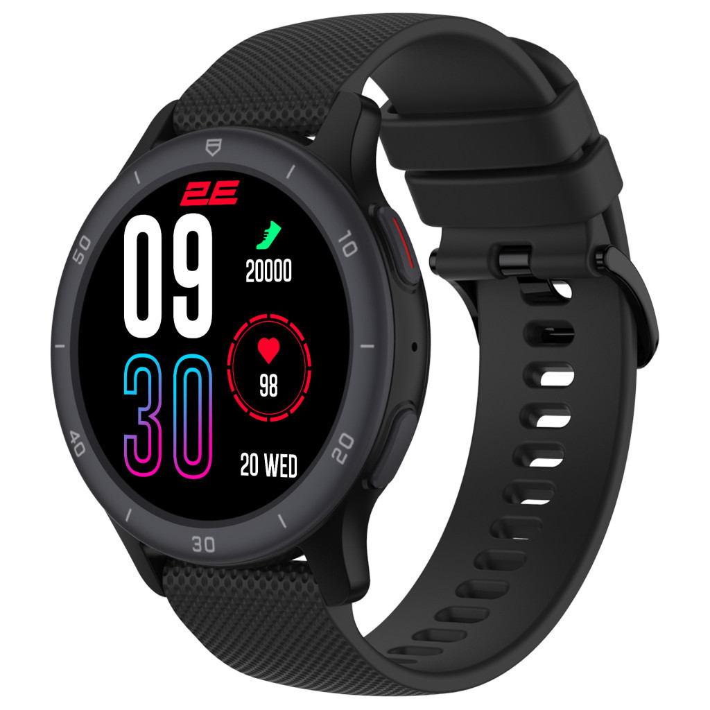 Смарт-годинник 2E Motion GT2 47mm Black (2E-CWW21BK) - зображення 1