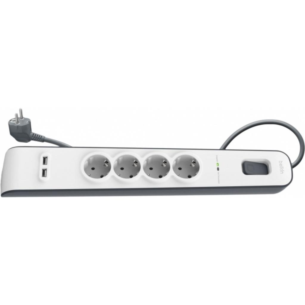 Мережевий фільтр живлення Belkin BSV401vf2M - зображення 1