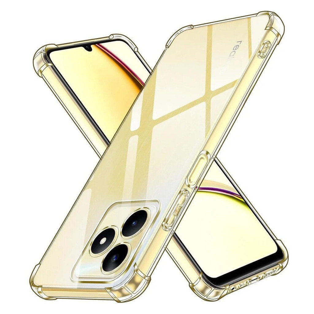 Чохол до мобільного телефона BeCover Anti-Shock Realme Note 50 Clear (711173) - зображення 1