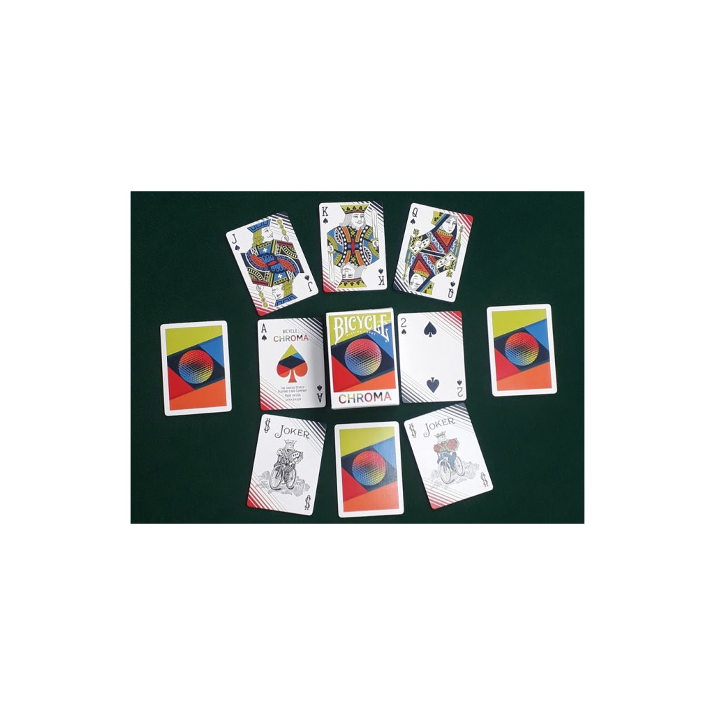 Гральні карти Bicycle Chroma (02540) - зображення 4