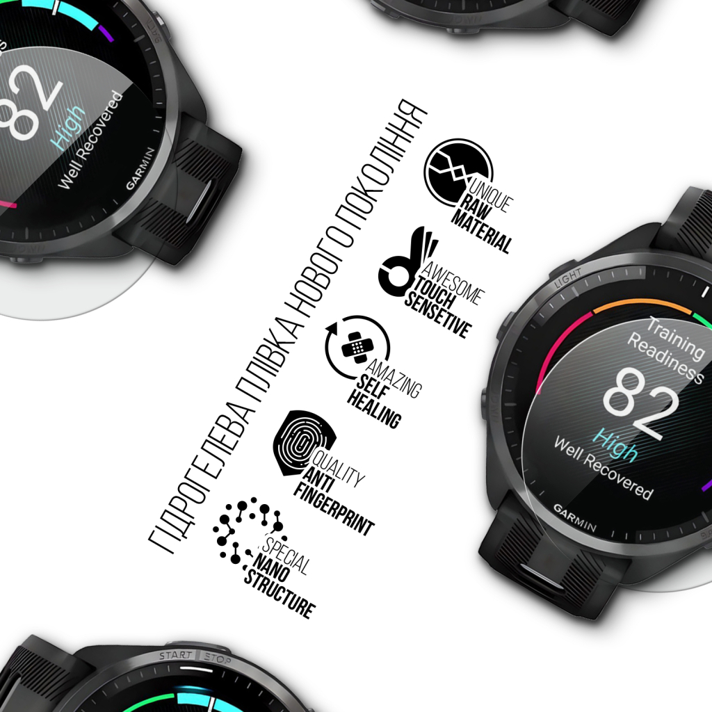 Плівка захисна Armorstandart Garmin Forerunner 965 6 шт. (ARM86955) - зображення 2