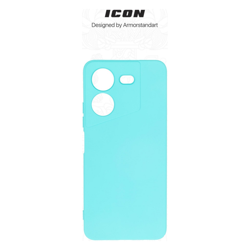 Чохол до мобільного телефона Armorstandart ICON Case Tecno Pova 5 4G Camera cover Light Blue (ARM68921) - зображення 3