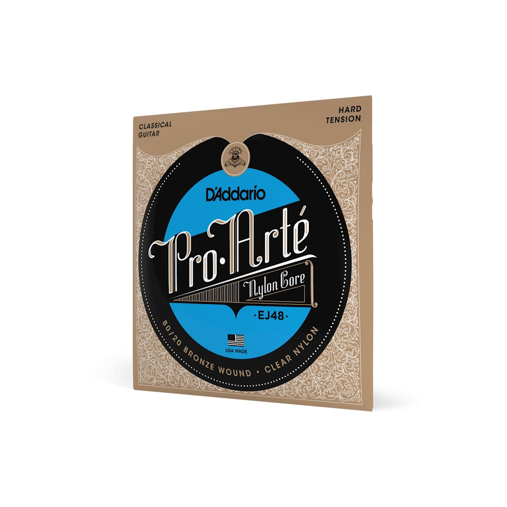 Струни для гітари D'Addario Pro-Arte 80/20 Bronze Wound Hard Tension (EJ48) - зображення 2