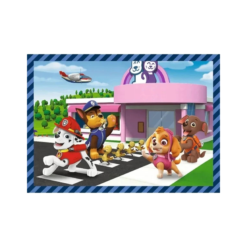 Пазл Trefl Paw Patrol Собачі справи 4 in 1 (35, 48, 54, 70) елемента (5900511346503) - зображення 5
