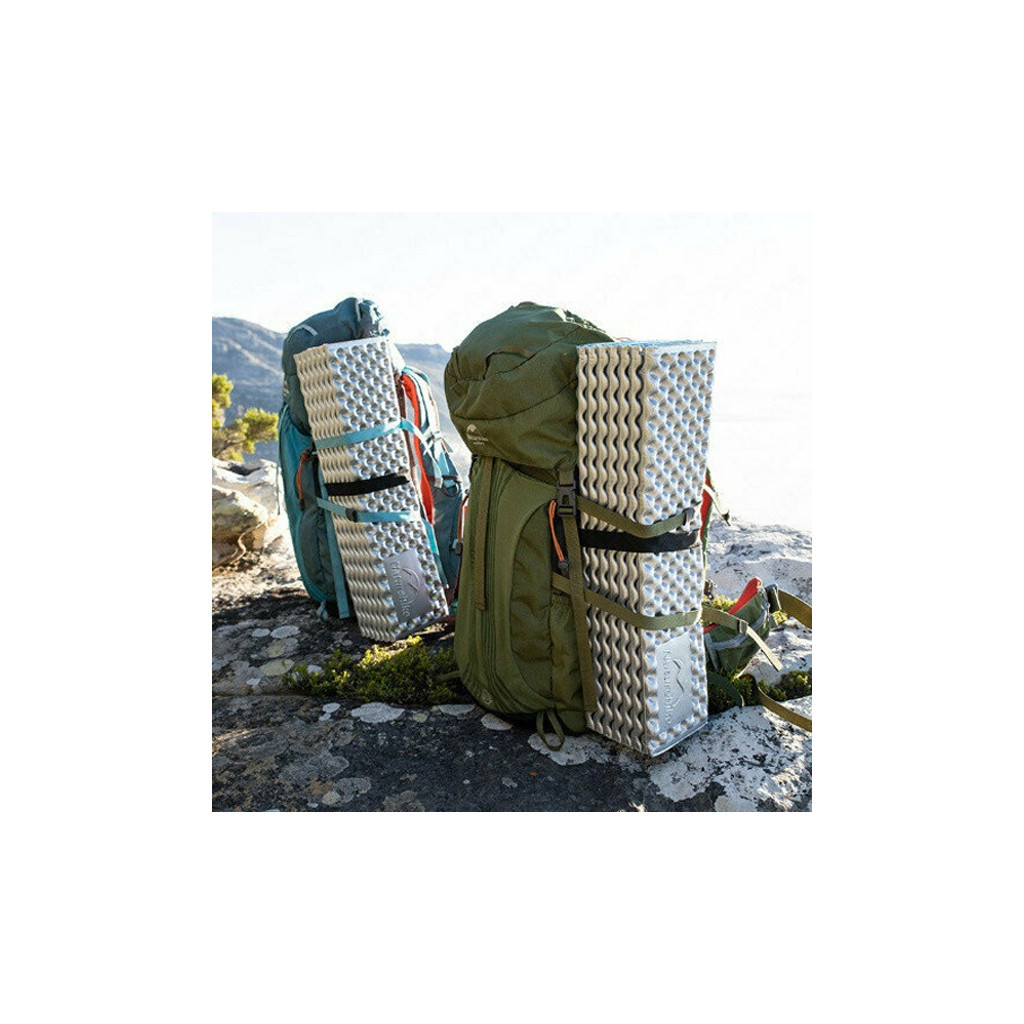 Туристичний килимок Naturehike IXPE NH19QD008 Grey (6927595739419) - зображення 5